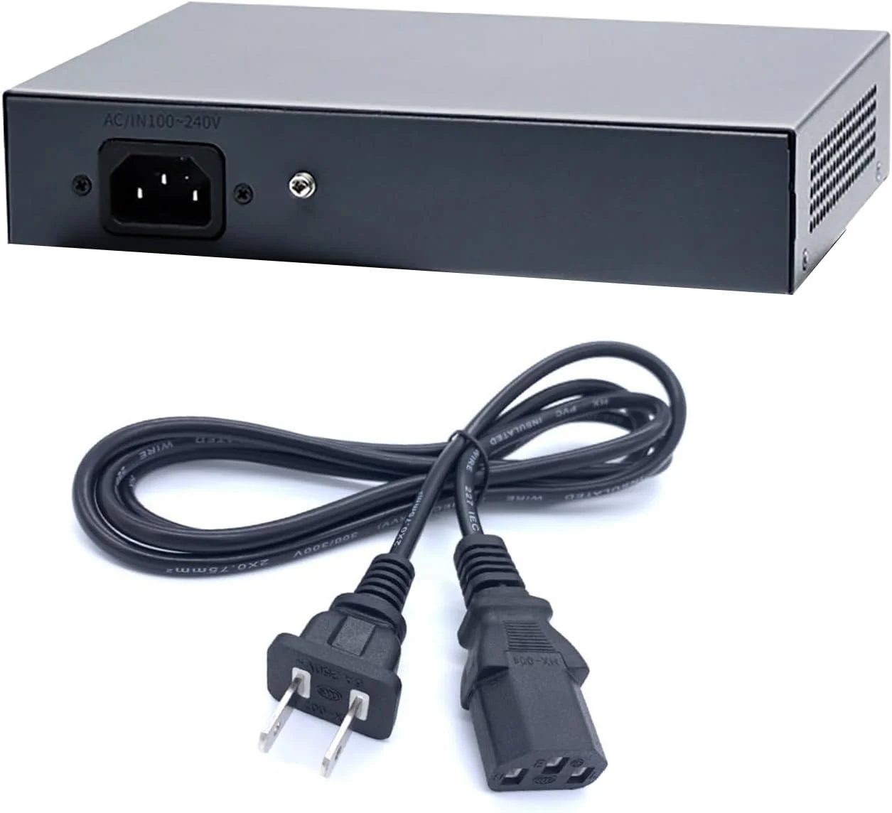 سوئیچ صنعتی 6 پورت با 4 پورت PoE گیگابیتی + 2 پورت آپ‌لینک گیگ، بدون نیاز به تنظیمات، مناسب برای دوربین‌های مداربسته IP و دستگاه‌های شبکه