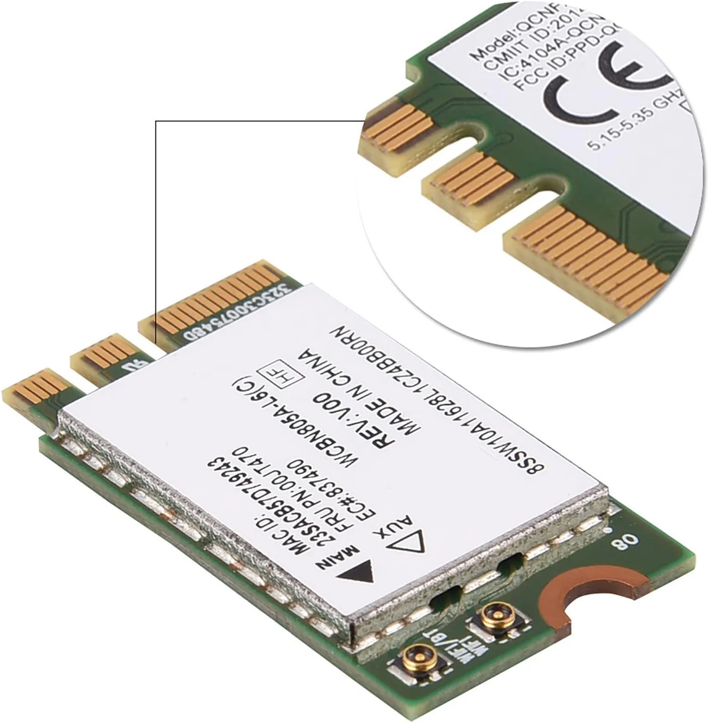 کارت وای فای مینی، سازگاری گسترده 2.4G/ 5G دو بانده مینی وای فای بی سیم NGFF/ M2 برای / / / / Hasee/ و غیره. کارت وای فای مینی، سازگاری گسترده 2.4G/ 5G دو بانده مینی وای فای بی سیم NGFF/ M2 برای / / / / Hasee/ و غیره.