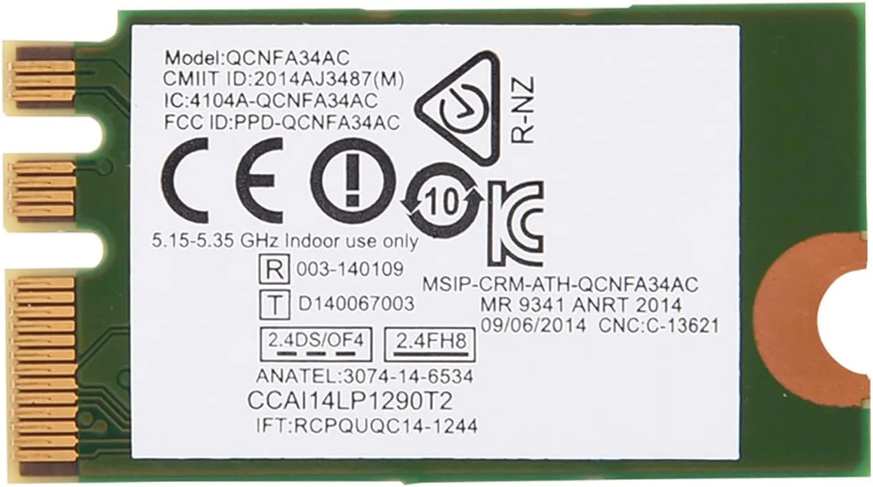 کارت وای فای مینی، سازگاری گسترده 2.4G/ 5G دو بانده مینی وای فای بی سیم NGFF/ M2 برای / / / / Hasee/ و غیره. کارت وای فای مینی، سازگاری گسترده 2.4G/ 5G دو بانده مینی وای فای بی سیم NGFF/ M2 برای / / / / Hasee/ و غیره.