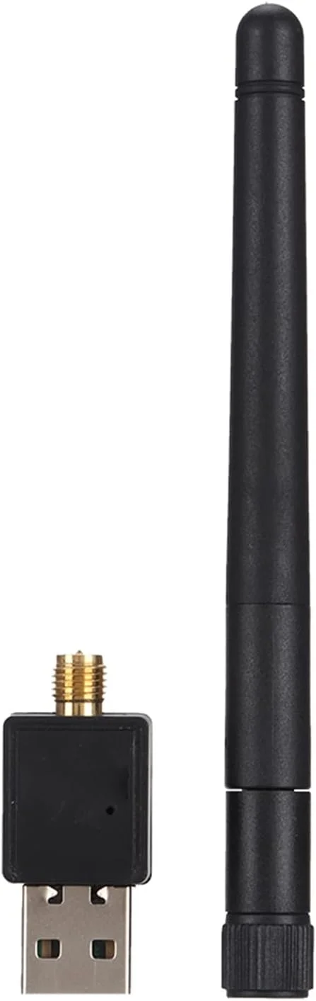 کارت شبکه بی‌سیم XUMIUZIY، آداپتور بی‌سیم USB WIFI با سرعت بالا RTL8188 150M، کارت LAN با آنتن، سیگنال پایدار و قوی