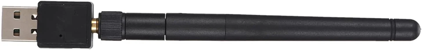 کارت شبکه بی‌سیم XUMIUZIY، آداپتور بی‌سیم USB WIFI با سرعت بالا RTL8188 150M، کارت LAN با آنتن، سیگنال پایدار و قوی