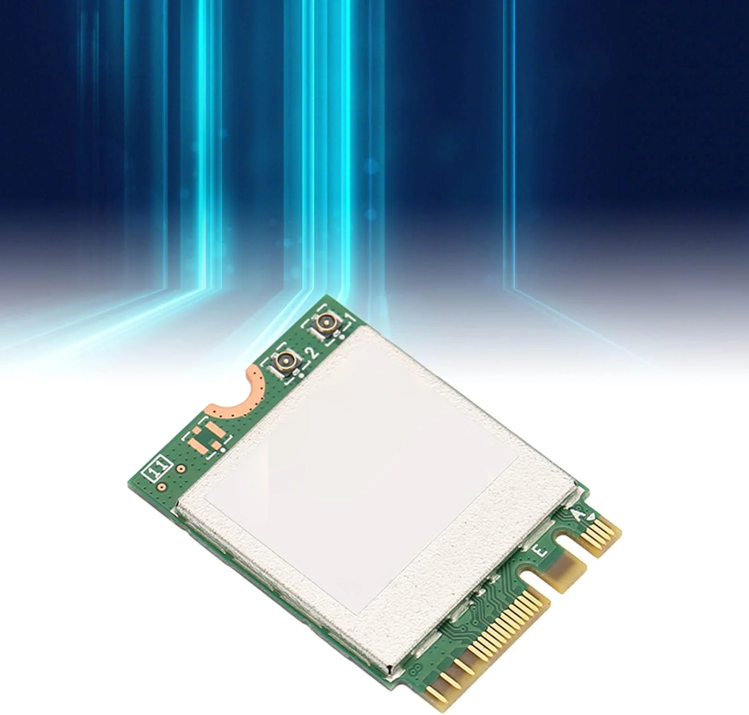کارت شبکه وایرلس WiFi برای کامپیوتر، کارت PCI-E دو بانده 2.4G 5G گیگابیتی اترنت 1800 مگابیت بر ثانیه NGFF M2 WiFi، برای لپ تاپ، AIO، دستگاه تبلیغاتی، کامپیوتر صنعتی کارت شبکه وایرلس WiFi برای کامپیوتر، کارت PCI-E دو بانده 2.4G 5G گیگابیتی اترنت 1800 مگابیت بر ثانیه NGFF M2 WiFi، برای لپ تاپ، AIO، دستگاه تبلیغاتی، کامپیوتر صنعتی