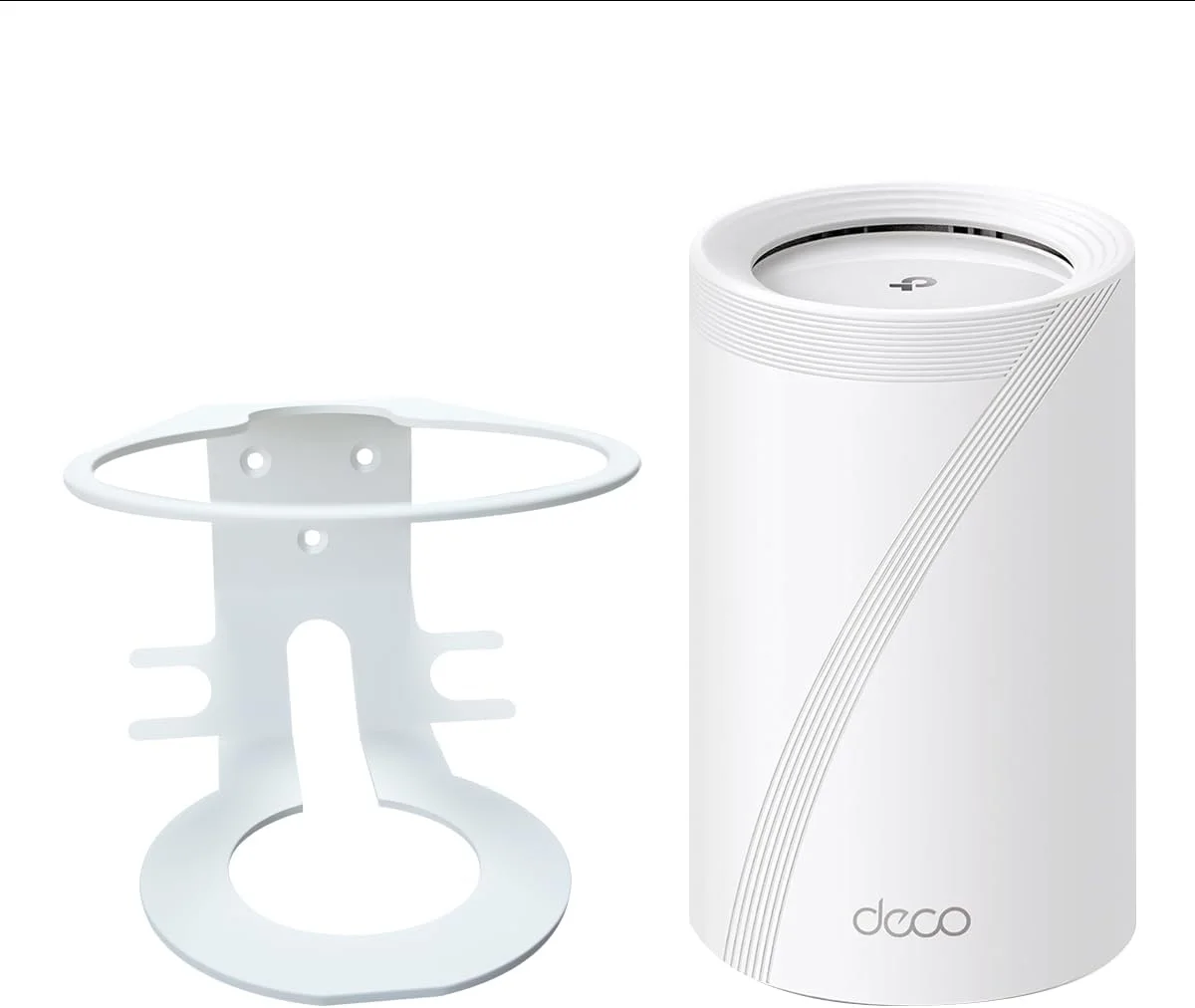 ALLICAVER [بسته ۱/۲ عددی] براکت فلزی نصب دیواری سازگار با Deco WiFi 7 – مناسب برای سیستم مش Wi-Fi 7 مدل‌های BE63/ BE65/BE10000/BE11000 – نگهدارنده صرفه‌جویی در فضا برای سیستم مش کل خانه (۱)