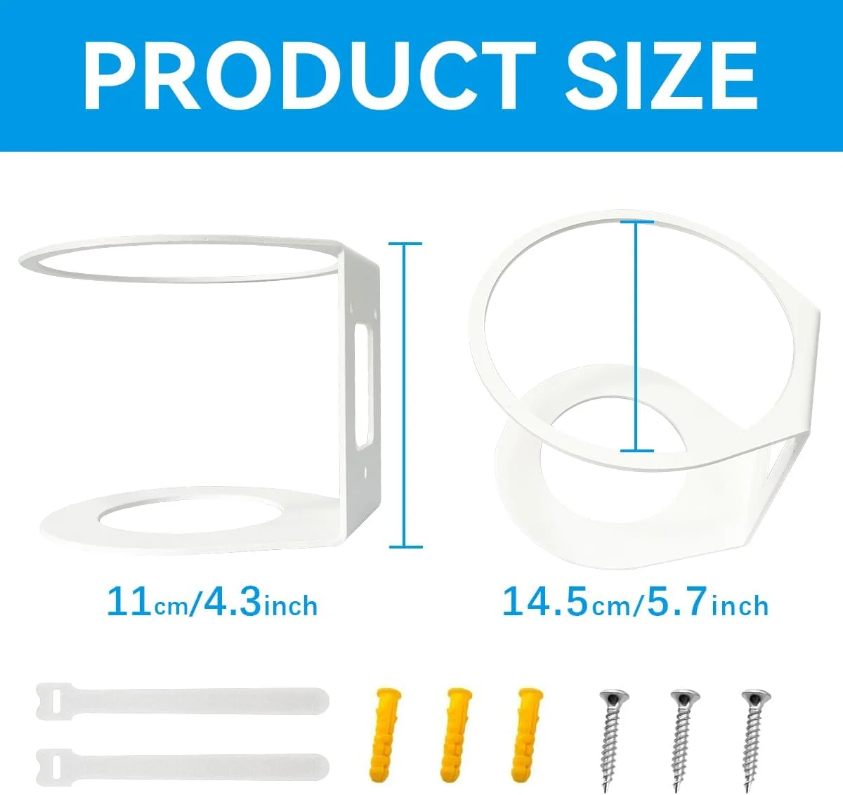 پایه دیواری سیستم مش وای فای ALLICAVER Velop Pro 6E/Pro 7، نگهدارنده دیواری فلزی مستحکم برای 6E / Pro7، سازگار با وای فای 7 (1)