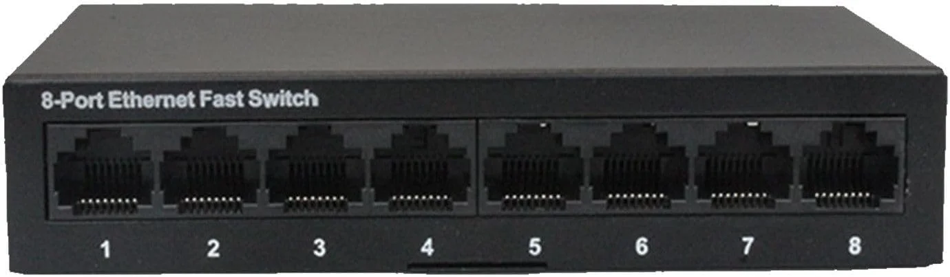 سوییچ گیگابیتی جوتو 5 پورت 8 پورت 16 پورت 42 پورت 100M هاب تقسیم کننده سوییچ شبکه اختصاصی مانیتورینگ، D