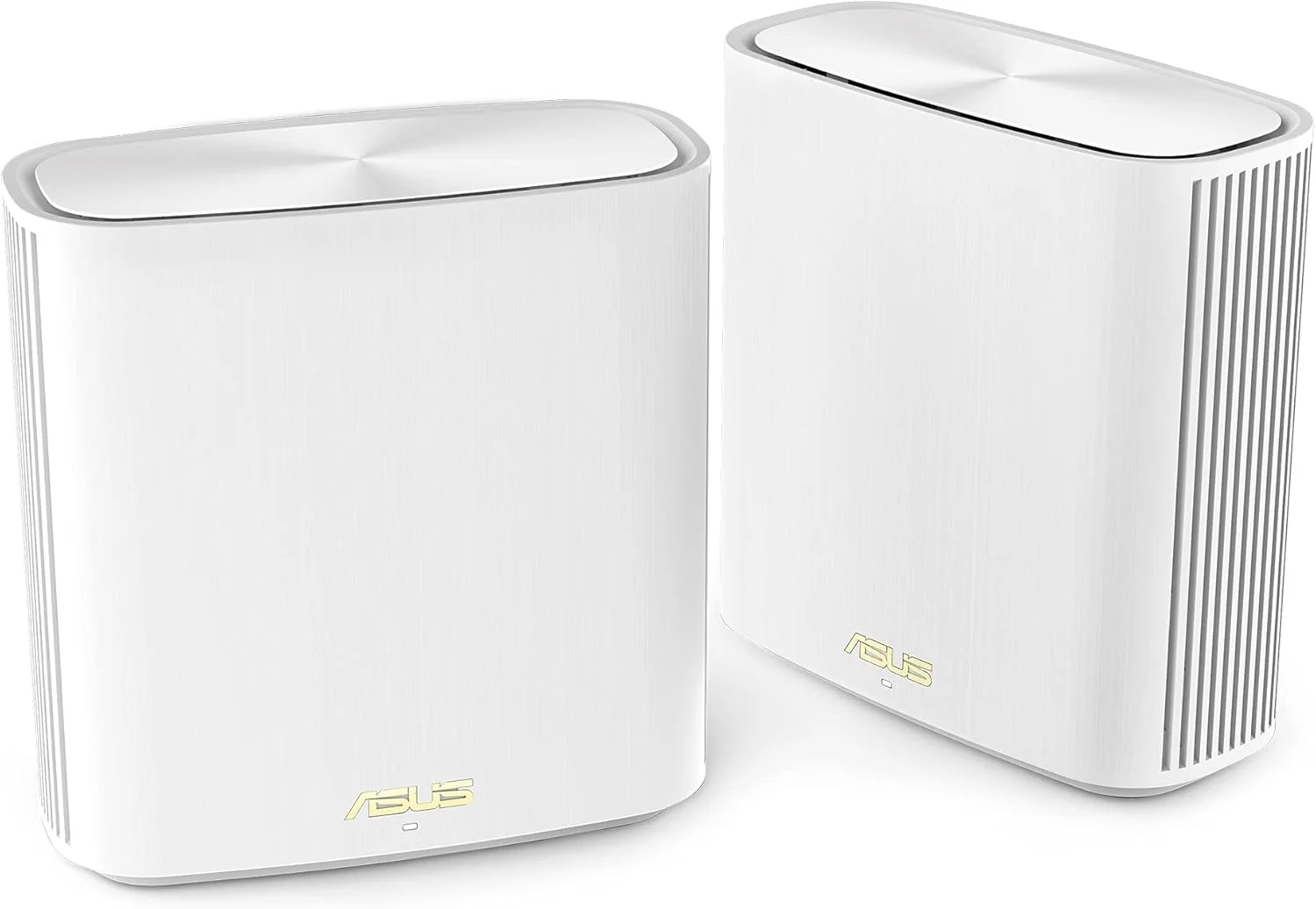 ASUS ZenWiFi XD6 AX5400 روتر مش وای فای 6 (دو عددی، بازسازی شده)، پوشش دهی تا 5400 فوت مربع، امنیت شبکه بدون نیاز به اشتراک، کنترل والدین پیشرفته، Instant Guard، VPN، سفید