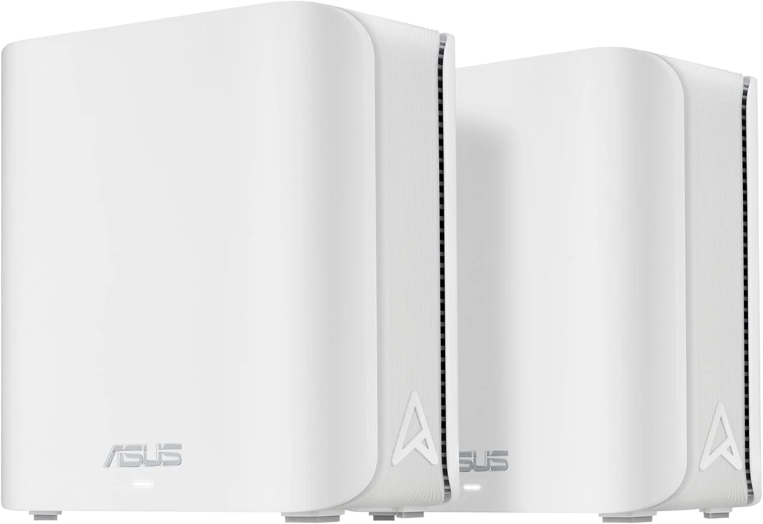 روتر مش دو بانده ASUS ZenWiFi BD4 (بسته 2 عددی) WiFi 7: 3600 مگابیت بر ثانیه، پوشش 455 متر مربع، دارای دو پورت 2.5G، امنیت و کنترل والدین، SSID های اصلی خانه هوشمند - سفید
