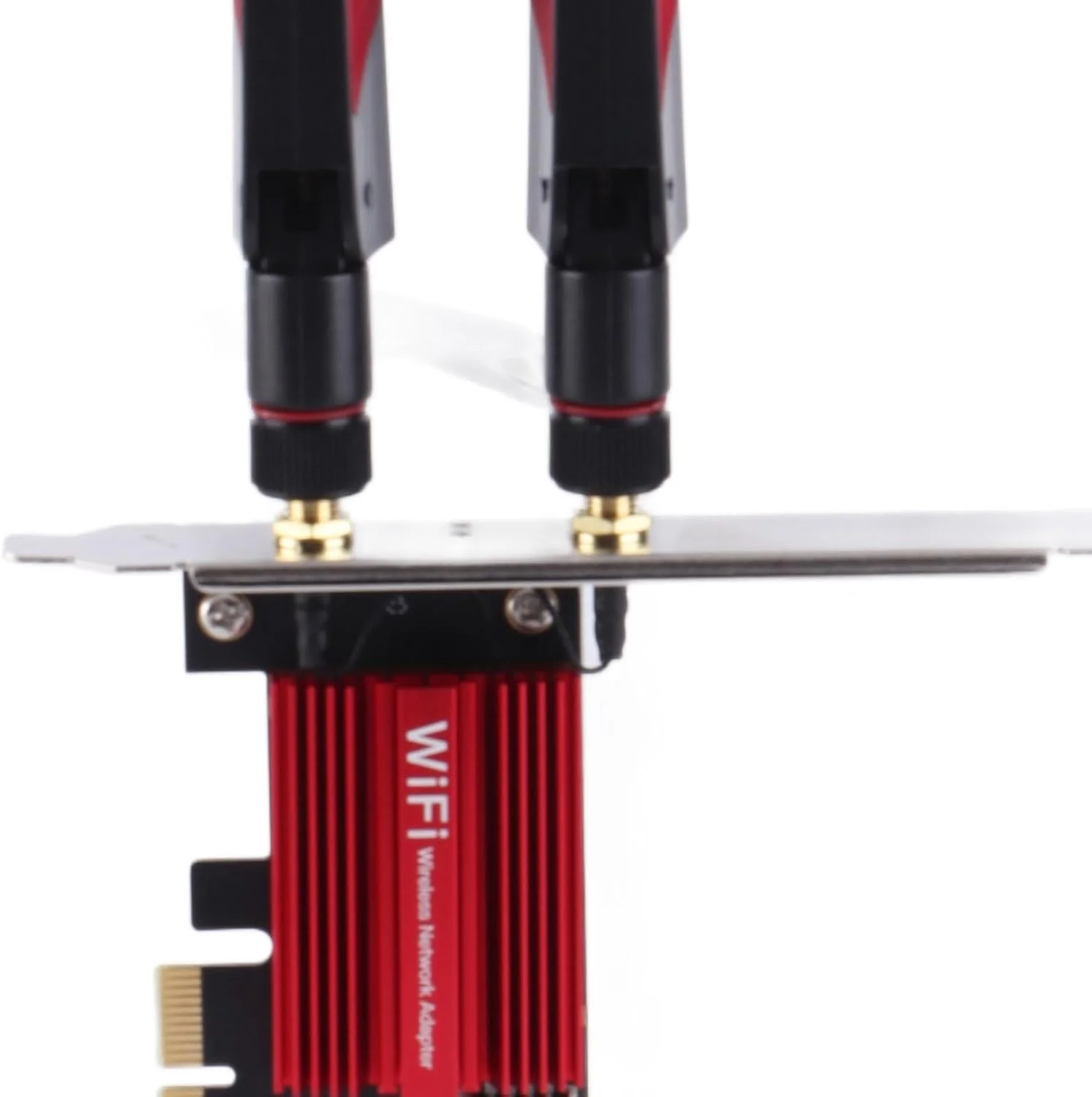 کارت شبکه وای فای PCIE Pro 7260AC، دو بانده 1200 مگابیت بر ثانیه با آنتن های 10dBi، رابط PCIEx1 برای 7، 8، 10، 11