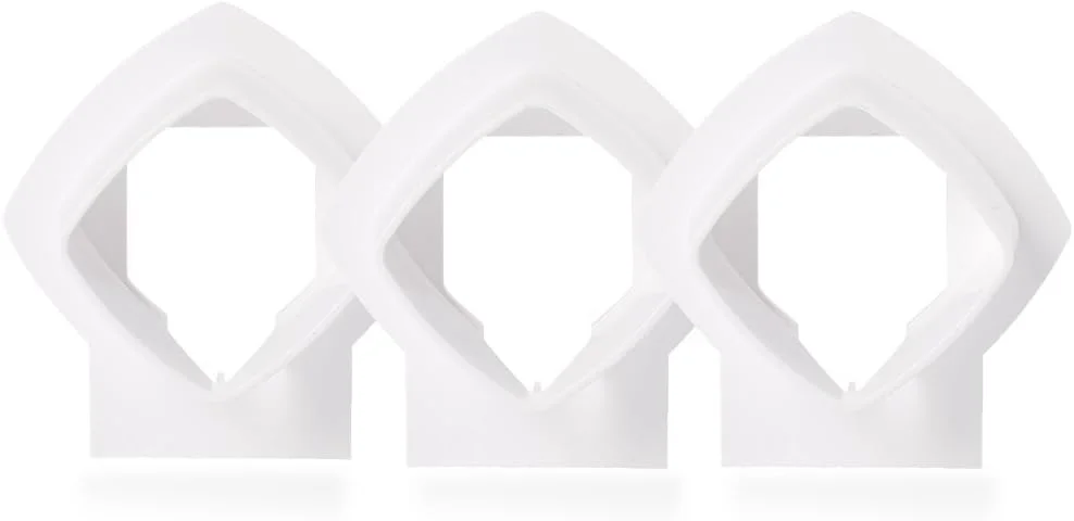 پایه نگهدارنده دیواری برای سیستم وای فای مش خانگی سه بانده Linksys Velop، سفید، بسته 3 عددی