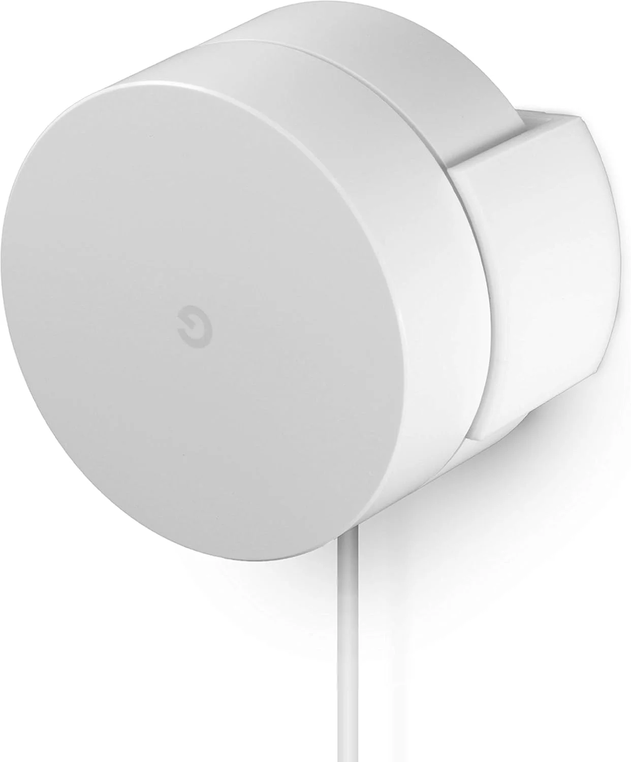 پایه دیواری و سقفی بدون پیچ Brainwavz برای سیستم مش خانگی گوگل وای فای، بدون نیاز به ابزار، نصب آسان، بدون کثیف کاری، بدون سوراخ کاری، چسب VHB قوی، سفید