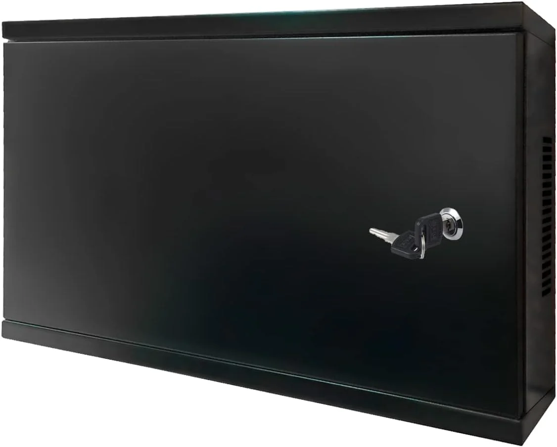 محفظه رک دیواری Electriduct 2U - درب یکپارچه