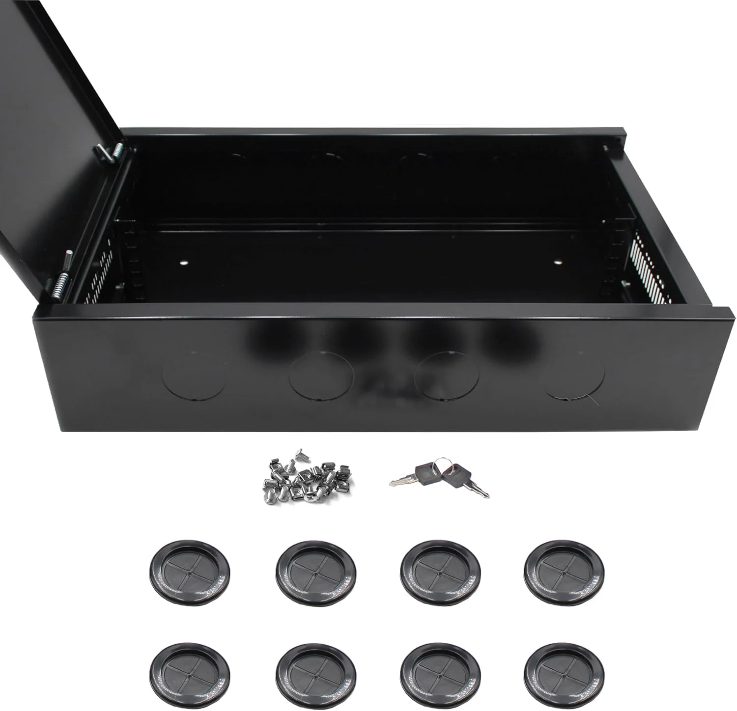 محفظه رک دیواری Electriduct 2U - درب یکپارچه محفظه رک دیواری Electriduct 2U - درب یکپارچه