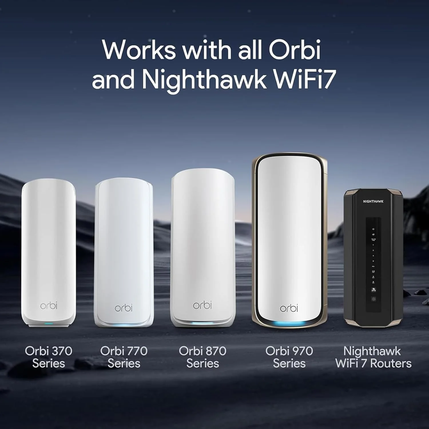 کیت نصب دیواری EDUP Orbi WiFi 7، براکت نصب روتر سه بانده ABS Orbi & Nighthawk، بهینه سازی فضا سازگار با سیستم های مش Orbi WiFi 7 و تمام روترهای Nighthawk Wi-Fi 7 (مشکی، بسته 2 عددی)