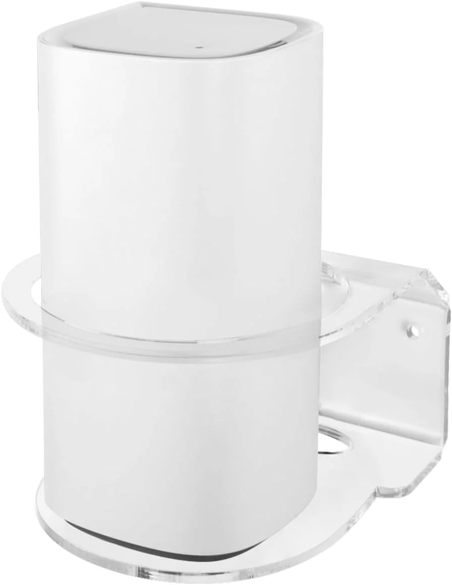 پایه دیواری سازگار با سیستم مش وای فای 6E لینکسیس ولوپ پرو و تی پی-لینک دکو X90 AX6600، پایه آکریلیک مستحکم (تک عددی)