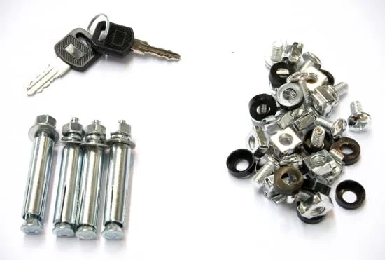 رک دیواری LINK LK1907UG سایز 19 اینچ 6 یونیت مناسب برای شبکه‌ها 350 X 540 X 450 میلی‌متر، خاکستری