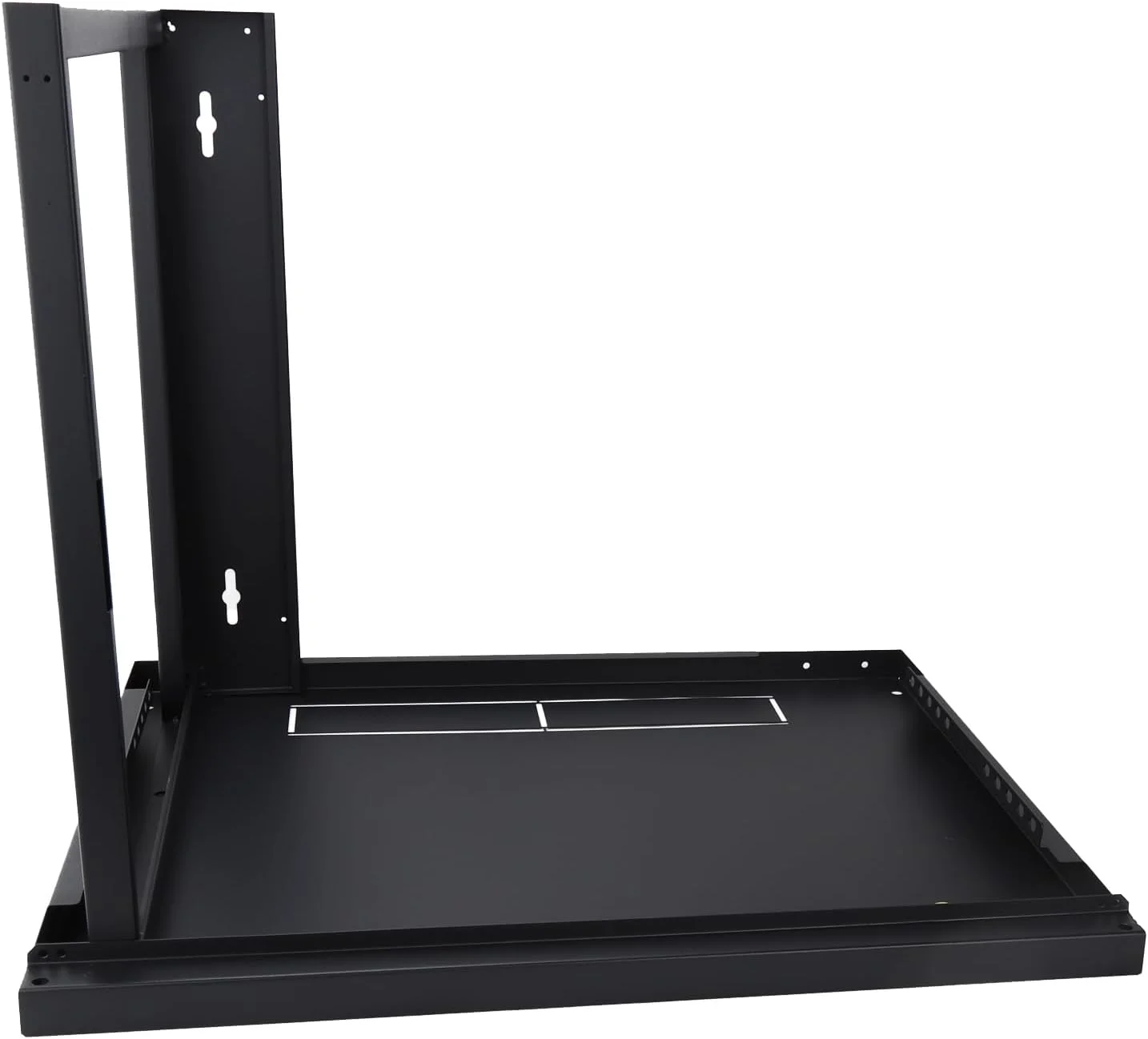 کابینت دیتا دیواری تخت 9 یونیت 450 میلیمتری مشکی مناسب رک شبکه 19 اینچی کابینت دیتا دیواری تخت 9 یونیت 450 میلیمتری مشکی مناسب رک شبکه 19 اینچی