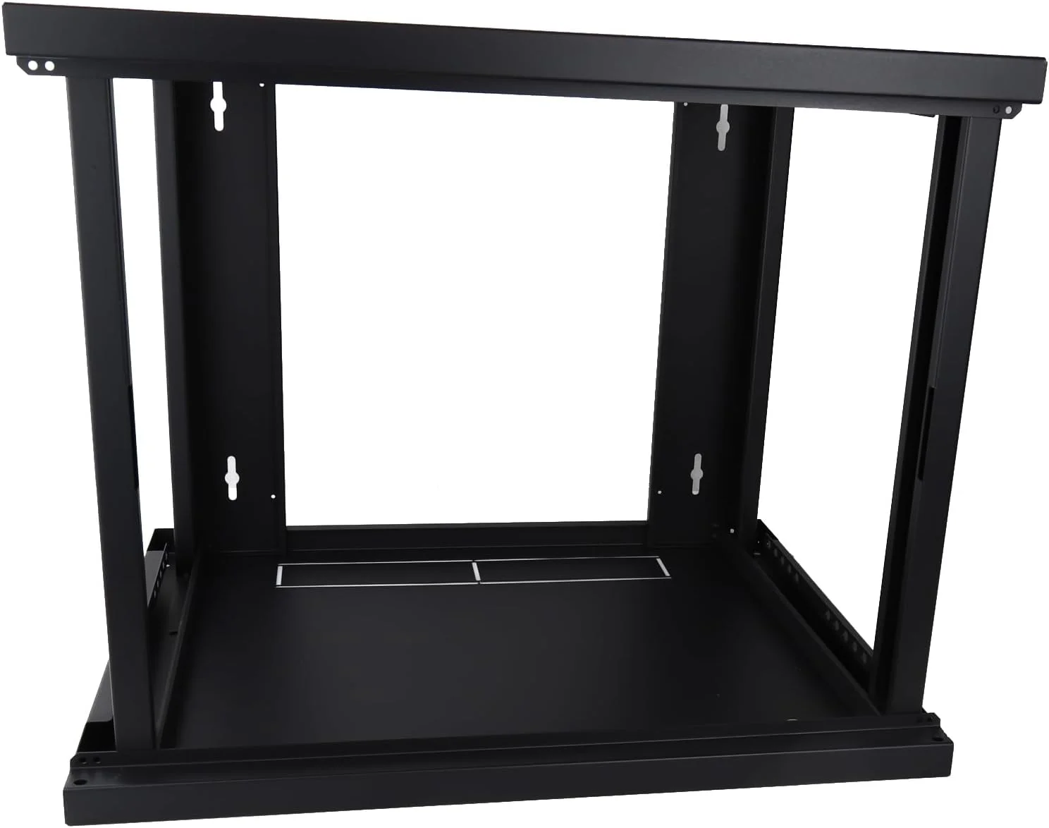 کابینت دیتا دیواری تخت 9 یونیت 450 میلیمتری مشکی مناسب رک شبکه 19 اینچی کابینت دیتا دیواری تخت 9 یونیت 450 میلیمتری مشکی مناسب رک شبکه 19 اینچی