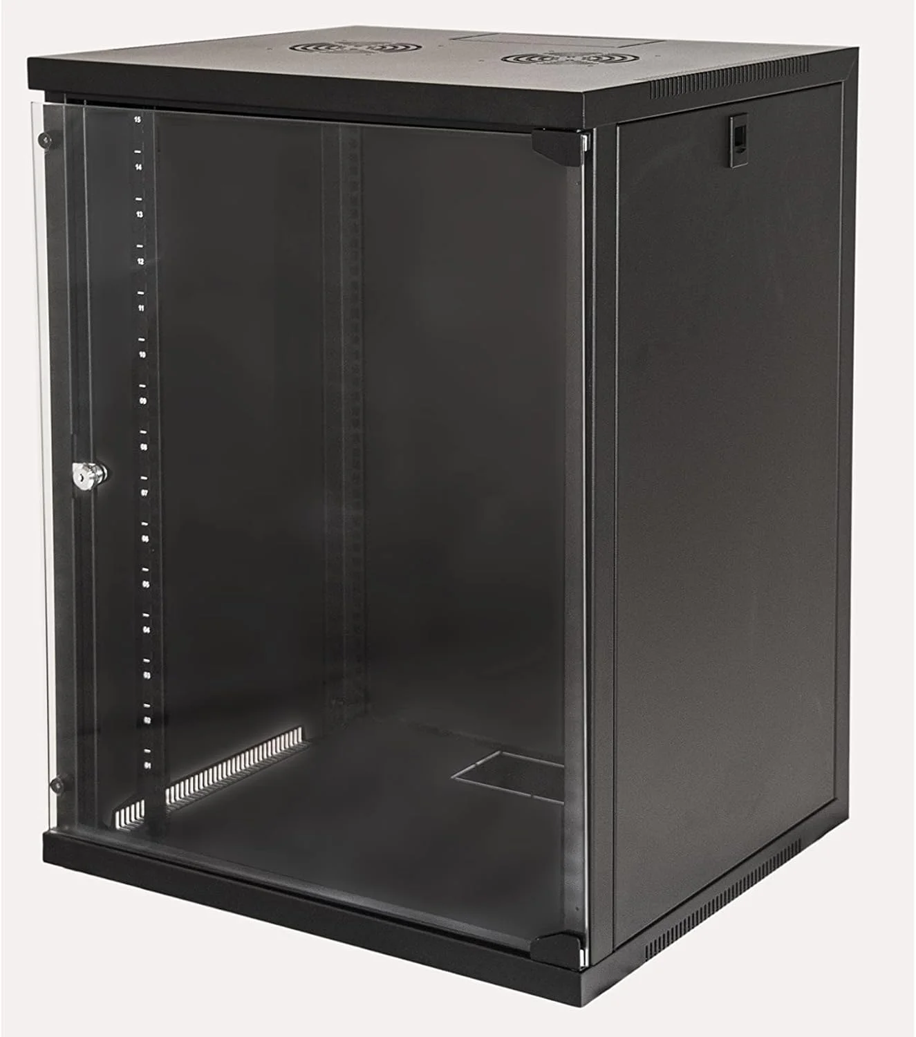 یونیت دیواری LINK lk1915un برای شبکه‌ها، مشکی