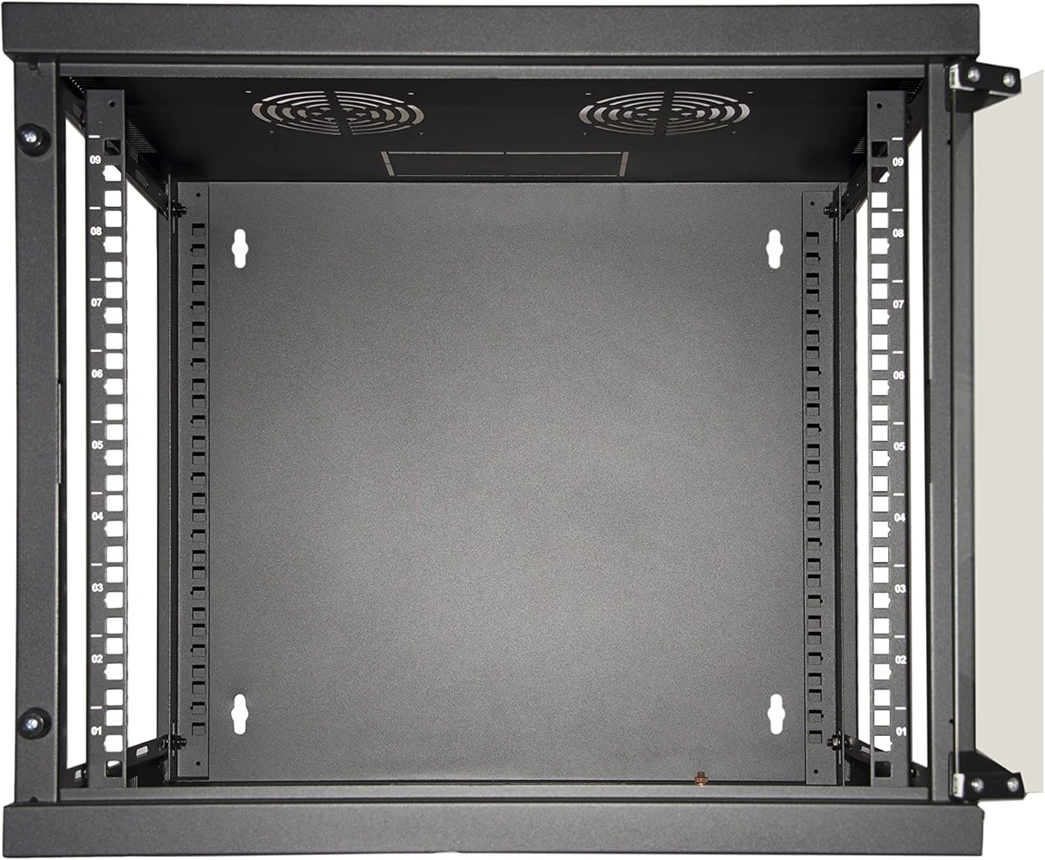 رک دیواری شبکه 9 اینچی لینک LK1909U66، ابعاد 490x540 و عمق 600 میلیمتر، رنگ مشکی رک دیواری شبکه 9 اینچی لینک LK1909U66، ابعاد 490x540 و عمق 600 میلیمتر، رنگ مشکی