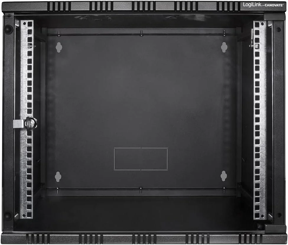 کابینت دیواری 15 یونیت LogiLink W15A54B ECO (عمق 560 میلی متر)، بسته تخت (مونتاژ نشده)، 48.26 سانتی متر (19 اینچ)، مشکی کابینت دیواری 15 یونیت LogiLink W15A54B ECO (عمق 560 میلی متر)، بسته تخت (مونتاژ نشده)، 48.26 سانتی متر (19 اینچ)، مشکی