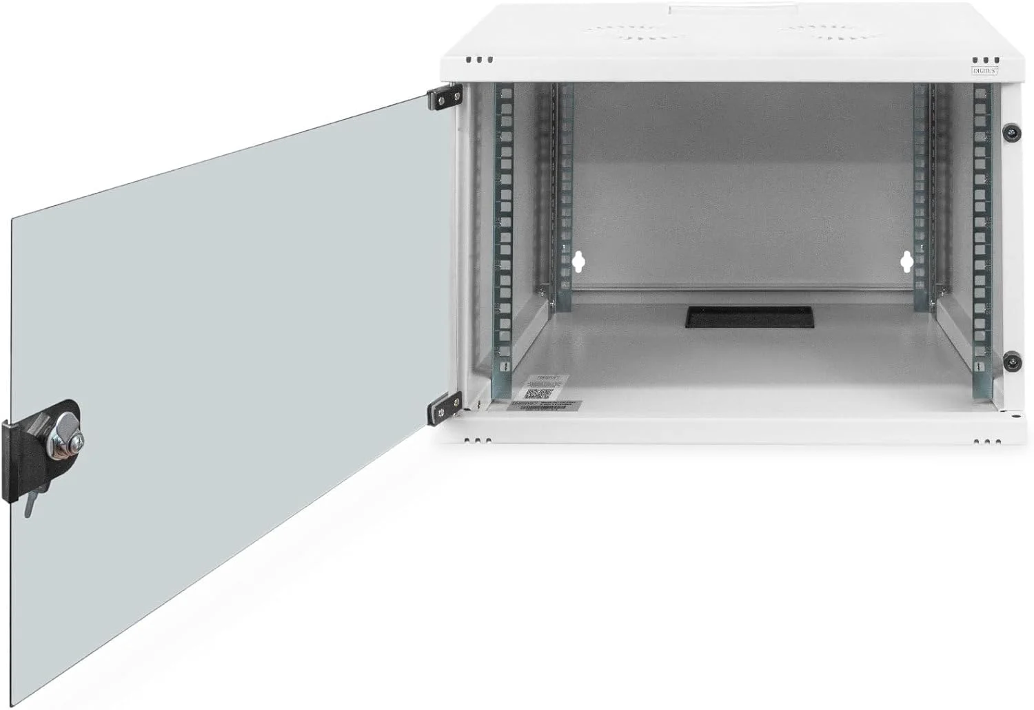 کابینت دیواری 7 یونیت، SOHO، مونتاژ نشده 370x540x400 میلی متر، درب جلویی شیشه ای کامل، خاکستری