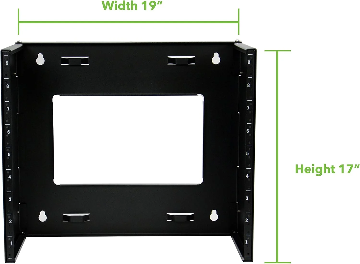 براکت دیواری 9U NavePoint، رک تجهیزات شبکه قابل گسترش، استاندارد 19 اینچی