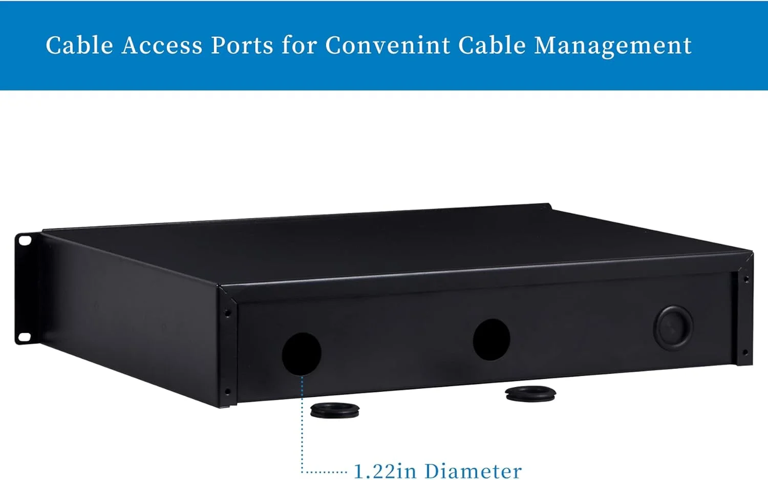کشو رک مونت RackPath 2U برای رک ها یا کابینت های تجهیزات AV/Network/DJ 19 اینچی به همراه قفل و کلید کشو رک مونت RackPath 2U برای رک ها یا کابینت های تجهیزات AV/Network/DJ 19 اینچی به همراه قفل و کلید