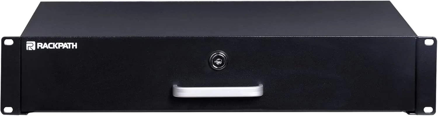 کشو رک مونت RackPath 2U برای رک ها یا کابینت های تجهیزات AV/Network/DJ 19 اینچی به همراه قفل و کلید کشو رک مونت RackPath 2U برای رک ها یا کابینت های تجهیزات AV/Network/DJ 19 اینچی به همراه قفل و کلید
