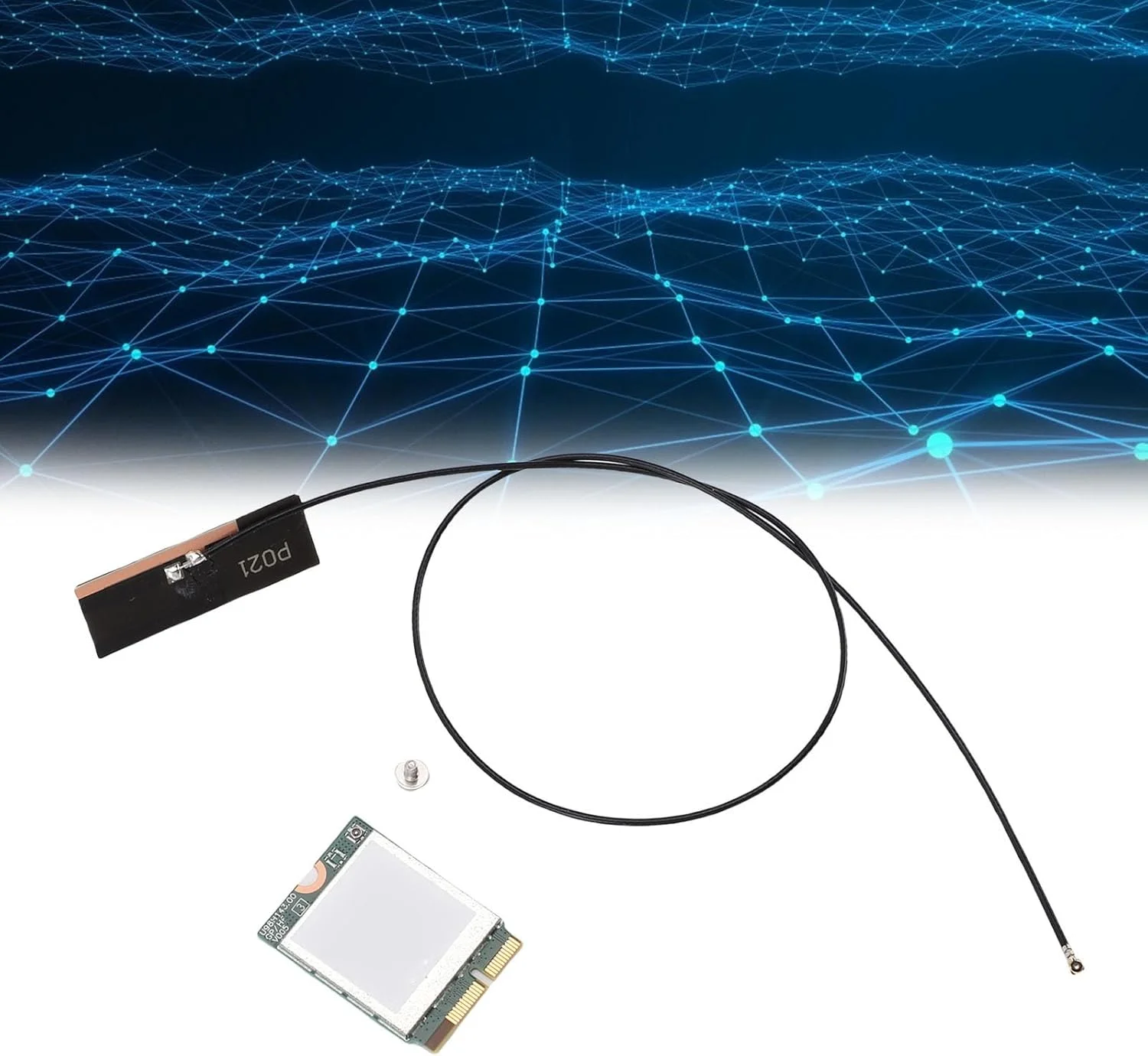 کارت شبکه بی سیم Bewinner WiFi 6E، رابط Ngff M.2، عملکرد BT5.2، آداپتور شبکه M.2 Ngff، آداپتور شبکه 3 باندی 4200 مگابیت بر ثانیه پشتیبانی از 10 11