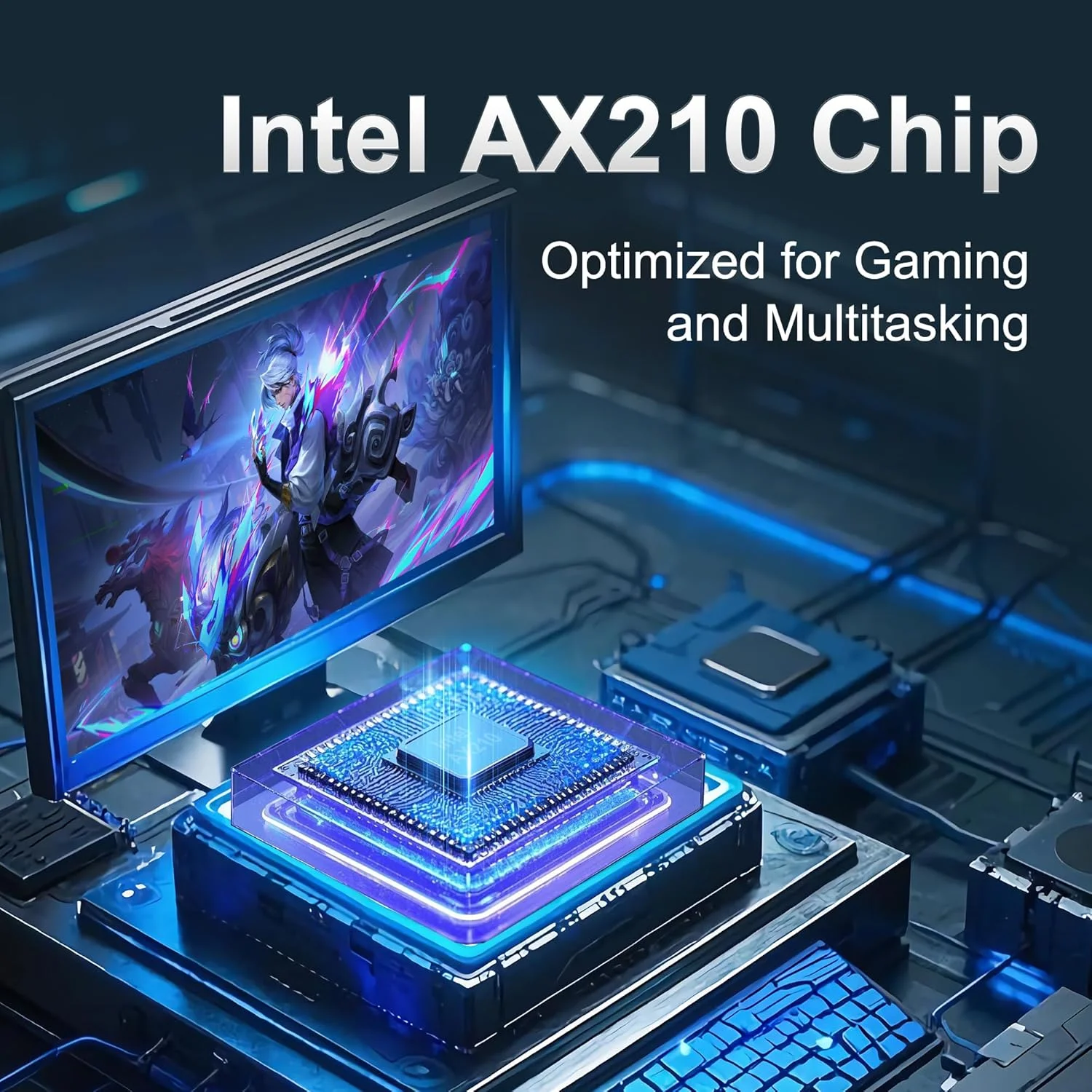 کارت شبکه PCIe وایفای 6E | تراشه Intel AX210 | سرعت 5400 مگابیت بر ثانیه سه بانده 2.4 گیگاهرتز/5 گیگاهرتز/6 گیگاهرتز | بلوتوث 5.3 | آداپتور بیسیم با تاخیر کم برای بازی و استریم | سازگار با ویندوز 10/11 کارت شبکه PCIe وایفای 6E | تراشه Intel AX210 | سرعت 5400 مگابیت بر ثانیه سه بانده 2.4 گیگاهرتز/5 گیگاهرتز/6 گیگاهرتز | بلوتوث 5.3 | آداپتور بیسیم با تاخیر کم برای بازی و استریم | سازگار با ویندوز 10/11