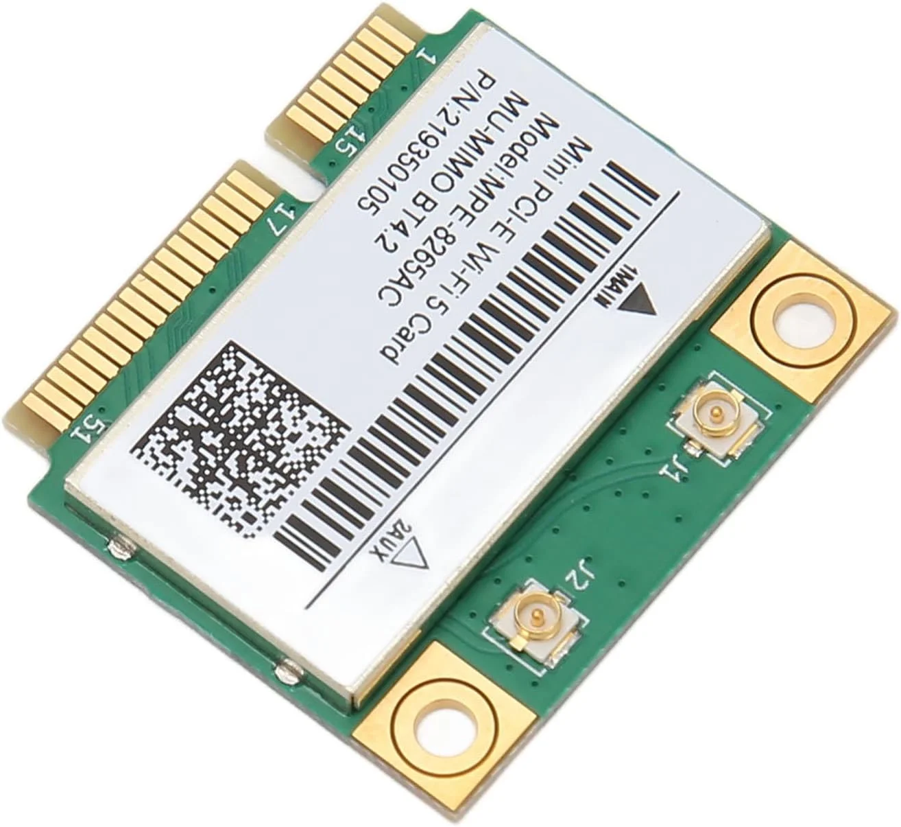 کارت وای فای مینی PCIE کرایفوکت، کارت شبکه مینی PCIe آداپتور 1200 مگابیت بر ثانیه 8265AC برای لپ تاپ