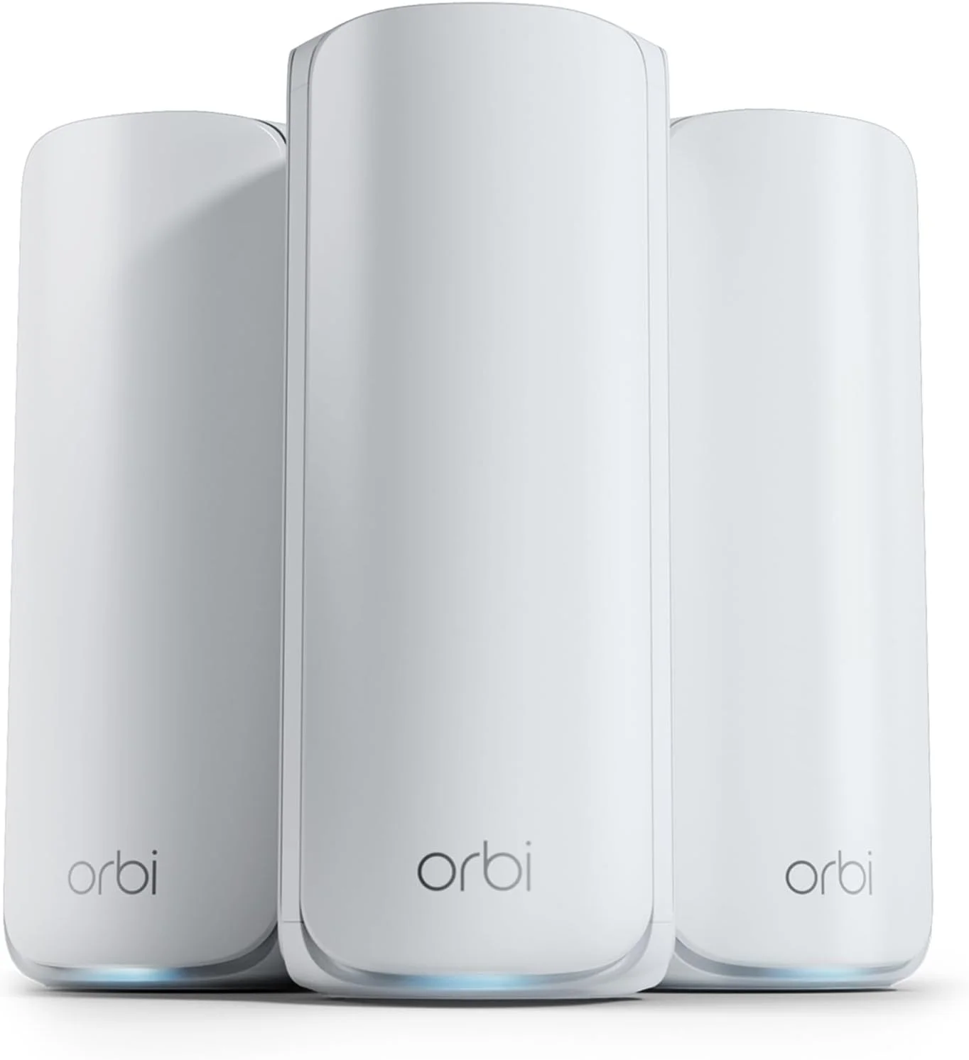سیستم وای فای مش سه بانده NETGEAR Orbi 7 (RBE773) - بسته 3 عددی - پوشش 750 متر مربع، 100 دستگاه - پورت اینترنت 2.5 گیگابیت بر ثانیه - BE11000 (11 گیگابیت بر ثانیه) - سازگار با دیوارهای ضخیم و همه جعبه ها