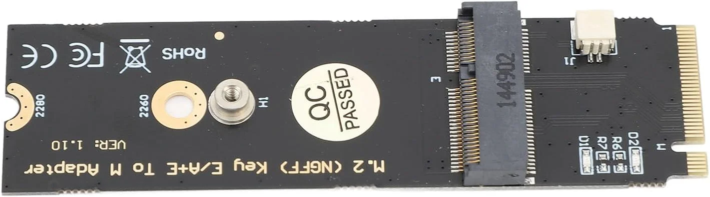 ماژول M.2 NGFF A E Key دنش، آداپتور کارت وای فای به SSD، رابط PCIe برای AX200