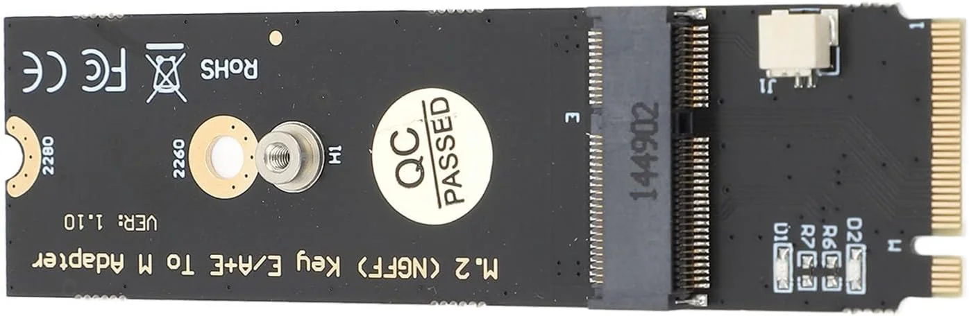ماژول M.2 NGFF A E Key دنش، آداپتور کارت وای فای به SSD، رابط PCIe برای AX200