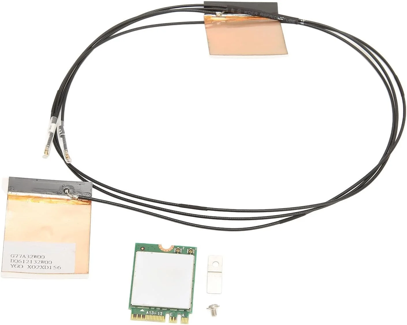 کارت وای فای 6E الپریکو، کارت وایرلس NGFF M2 با 5.2، آداپتور وای فای PC برای 10 و 11، (دارای 2 آنتن داخلی)