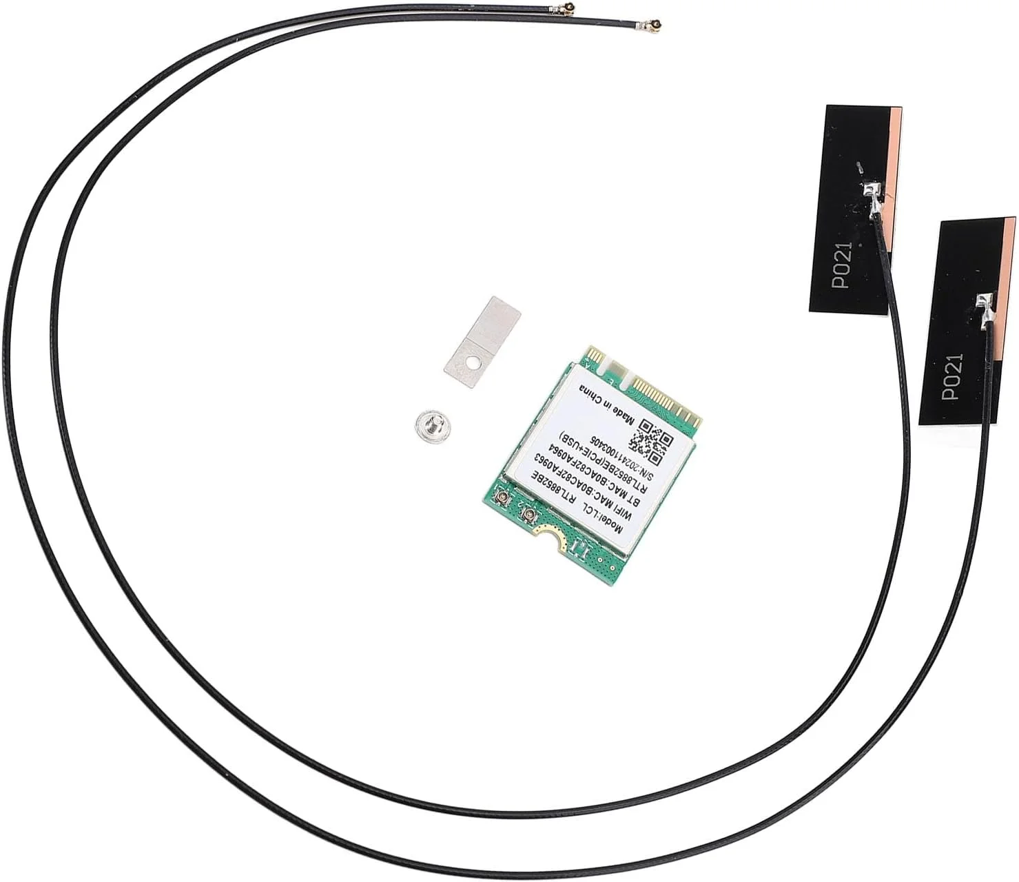 کارت وایرلس M.2 وای فای 6 با سرعت بالای 1800 مگابیت بر ثانیه GOWENIC برای Win10/11، وای فای M.2 برای انتقال داده های بزرگ برای خانه و محل کار (آنتن داخلی)