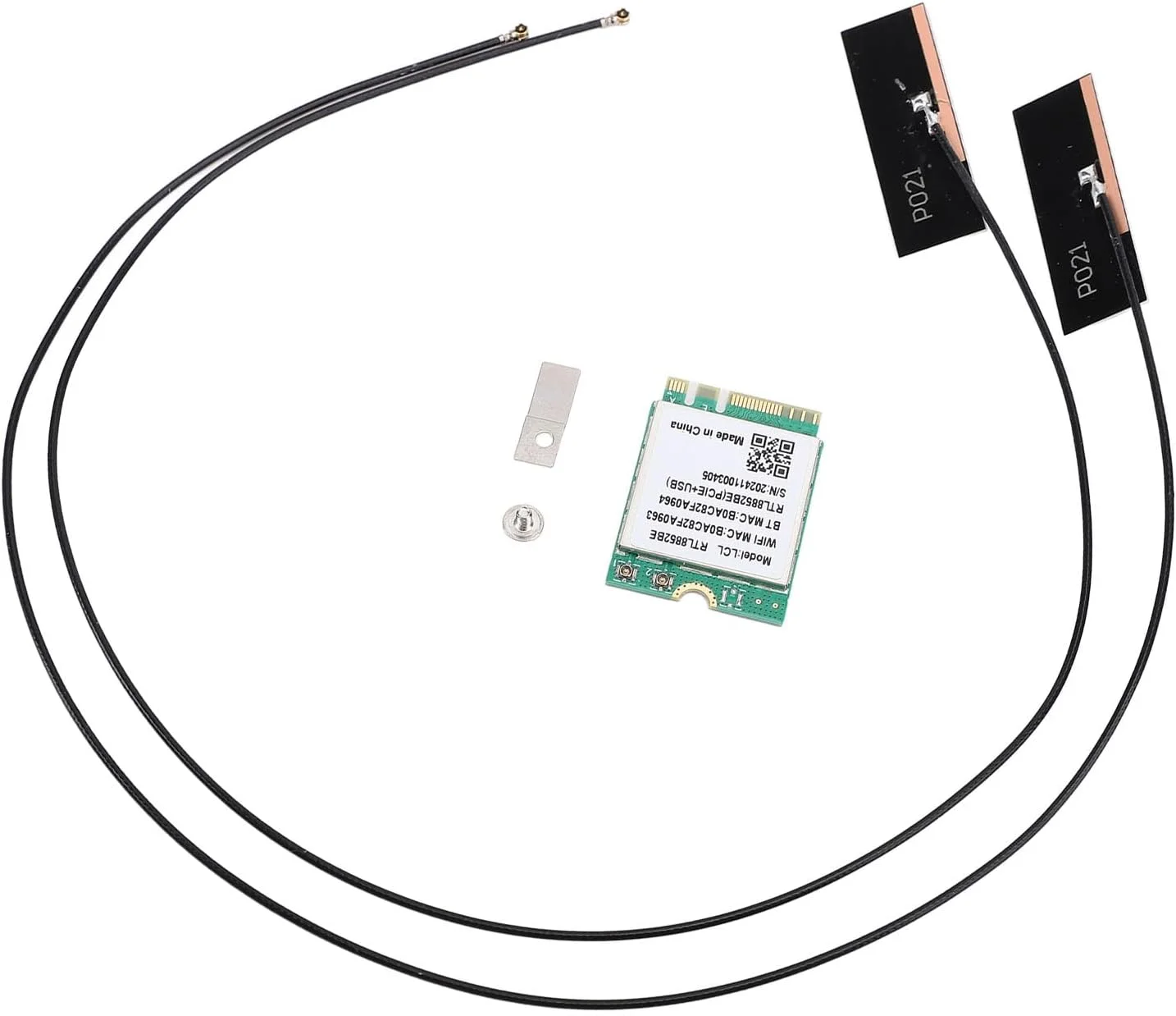 کارت وایرلس M.2 وای فای 6 با سرعت بالای 1800 مگابیت بر ثانیه GOWENIC برای Win10/11، وای فای M.2 برای انتقال داده های بزرگ برای خانه و محل کار (آنتن داخلی)