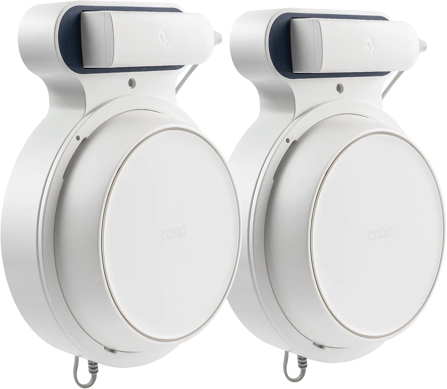 نگهدارنده دیواری PETIMETI برای سیستم مش وای فای 7 Deco BE23/BE25/BE3600/BE5000، براکت دیواری صرفه جویی در فضا با مدیریت کابل، نصب و جابجایی آسان (بسته 2 عددی)