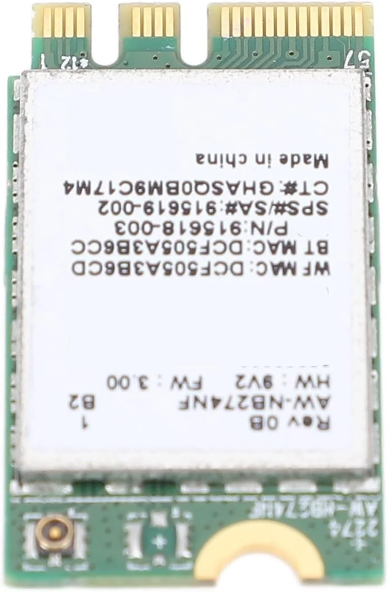 آداپتور ماژول کارت وای فای Fabater 300 Mbit/S NGFF M.2 برای 7، 8، 10، 4.0، اتصال آسان (بدون آنتن)