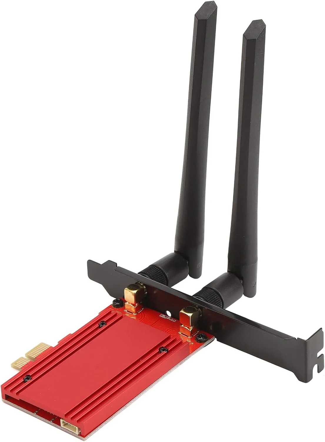 کارت شبکه PCI E بی‌سیم GOWENIC، آداپتور کنترلر وای فای کارت PCI Express بی‌سیم سه بانده سازگار با سوکت PCI E 16X/8X/4X/1X برای کامپیوترهای رومیزی و سرورها