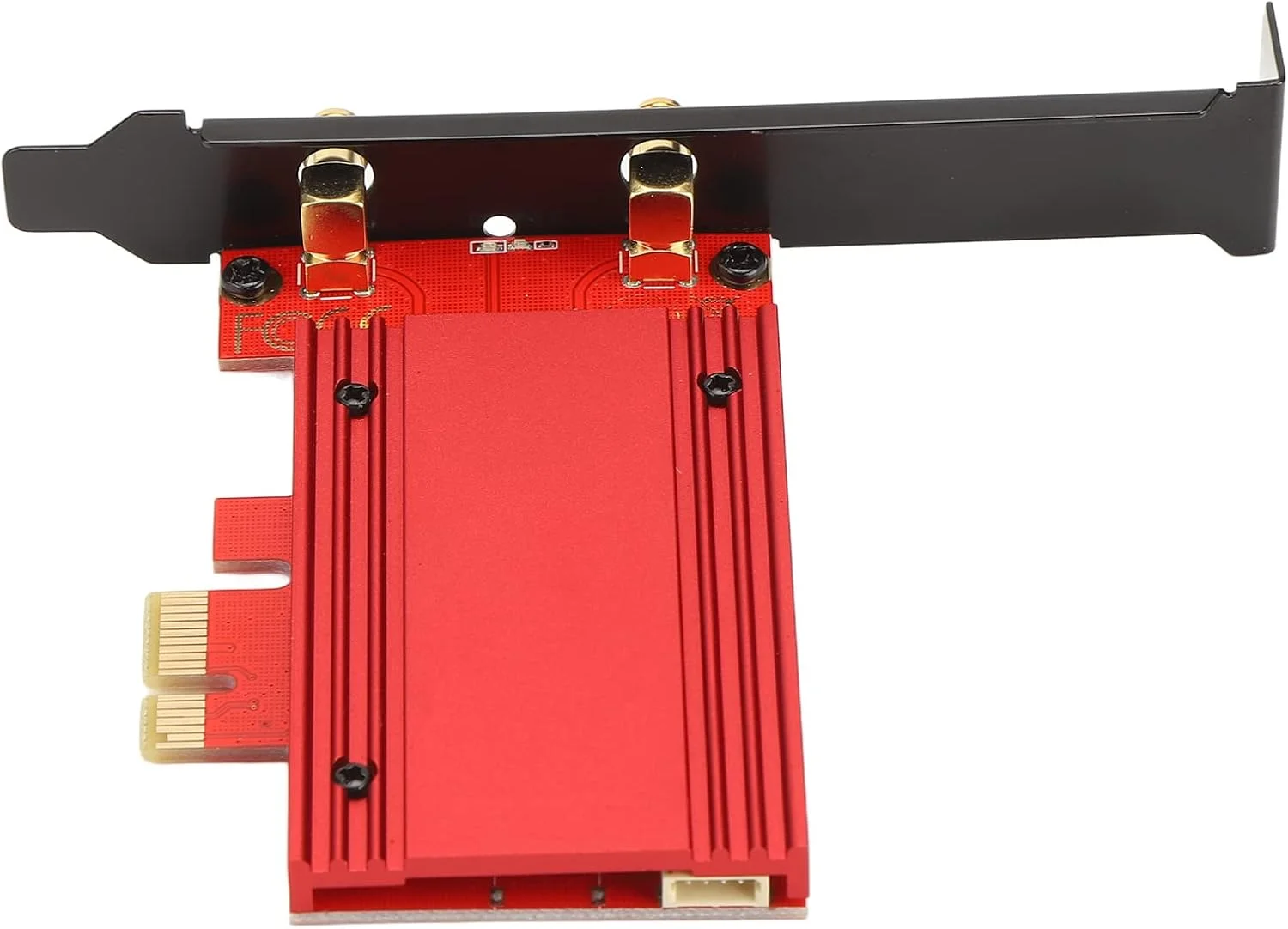 کارت شبکه PCI E بی‌سیم GOWENIC، آداپتور کنترلر وای فای کارت PCI Express بی‌سیم سه بانده سازگار با سوکت PCI E 16X/8X/4X/1X برای کامپیوترهای رومیزی و سرورها