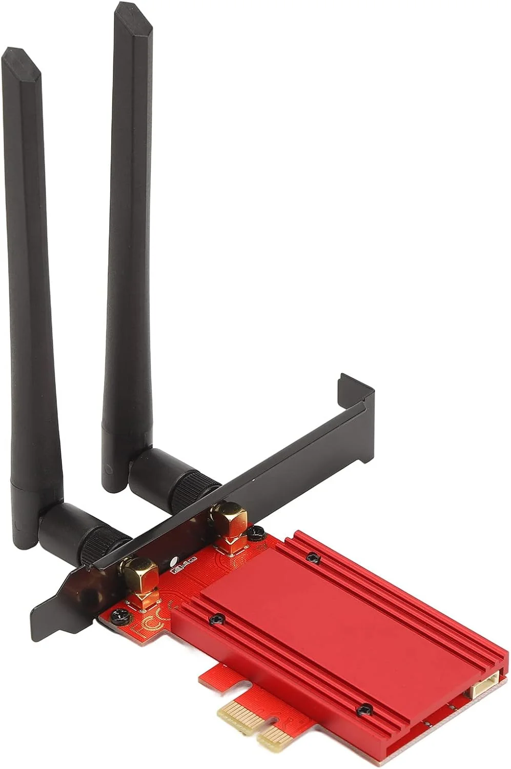 کارت شبکه PCI E بی‌سیم GOWENIC، آداپتور کنترلر وای فای کارت PCI Express بی‌سیم سه بانده سازگار با سوکت PCI E 16X/8X/4X/1X برای کامپیوترهای رومیزی و سرورها