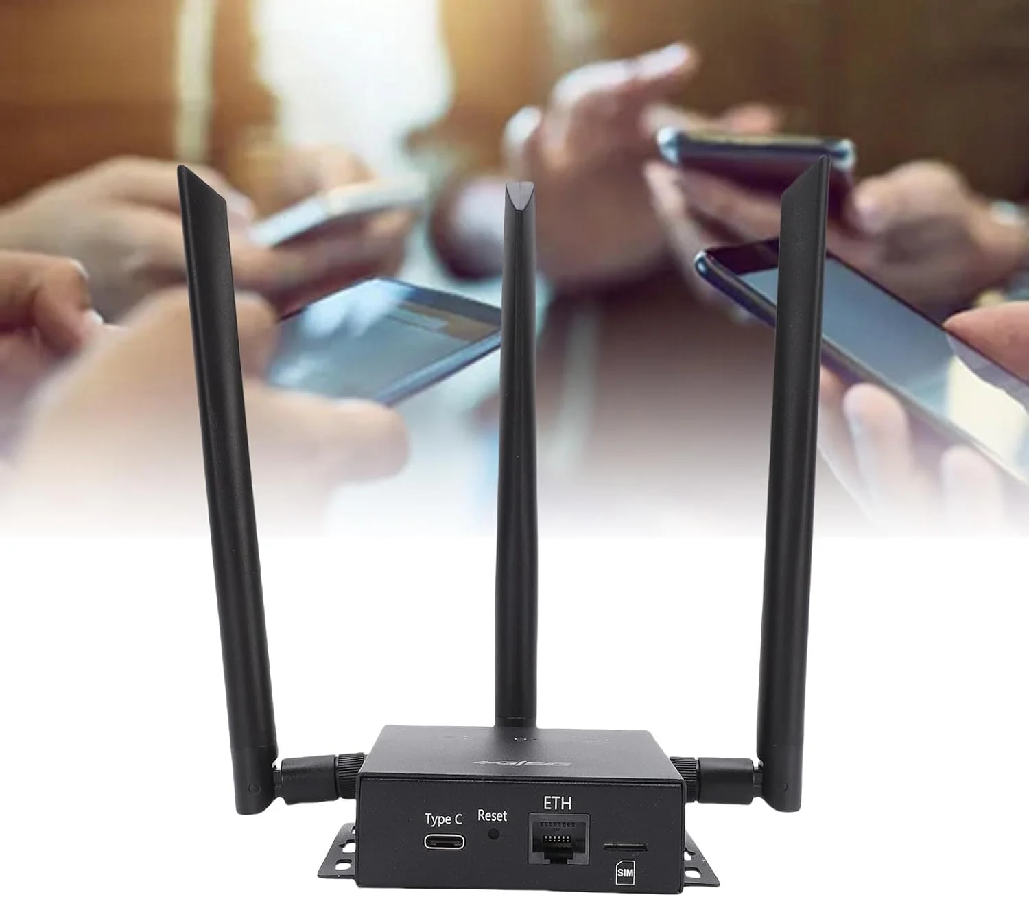 کارت های 4G سیم کارت Jiawu: تراشه هوشمند بی سیم CPE برای اتصال ساده برای خانه های تازه تاسیس. استفاده از وای فای نوع C پورت منحصر به فرد آنتن هات اسپات Ed121 Ed121 (نسخه EU)