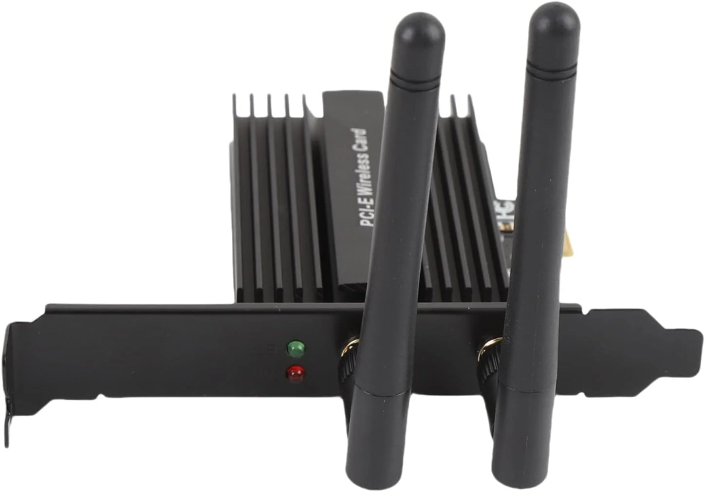 ماژول وای فای PCI-E به NGFF M.2 Luocute کارت آداپتور وایرلس وای فای بلوتوث با هیت سینک مشکی برای کامپیوتر