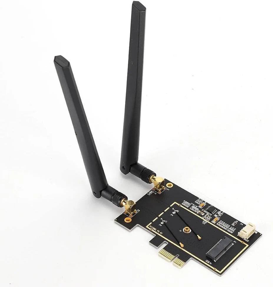 کارت Nikou M.2 NGFF، کارت WLAN، آداپتور PCI-E 1X کارت شبکه WiFi برای 8260 7265 1535 7260