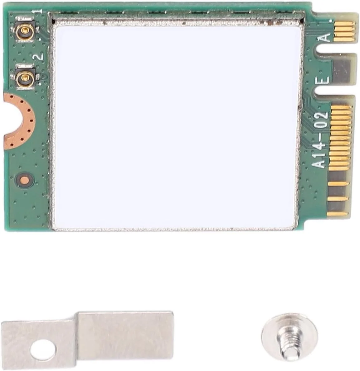 کارت وای فای 1200 مگابیت بر ثانیه، حالت های دو باند 2.4 گیگاهرتز و 5 گیگاهرتز NGW، مجهز به BT 4.2، رابط M2، برای رایانه شخصی رومیزی (آنتن های خارجی)