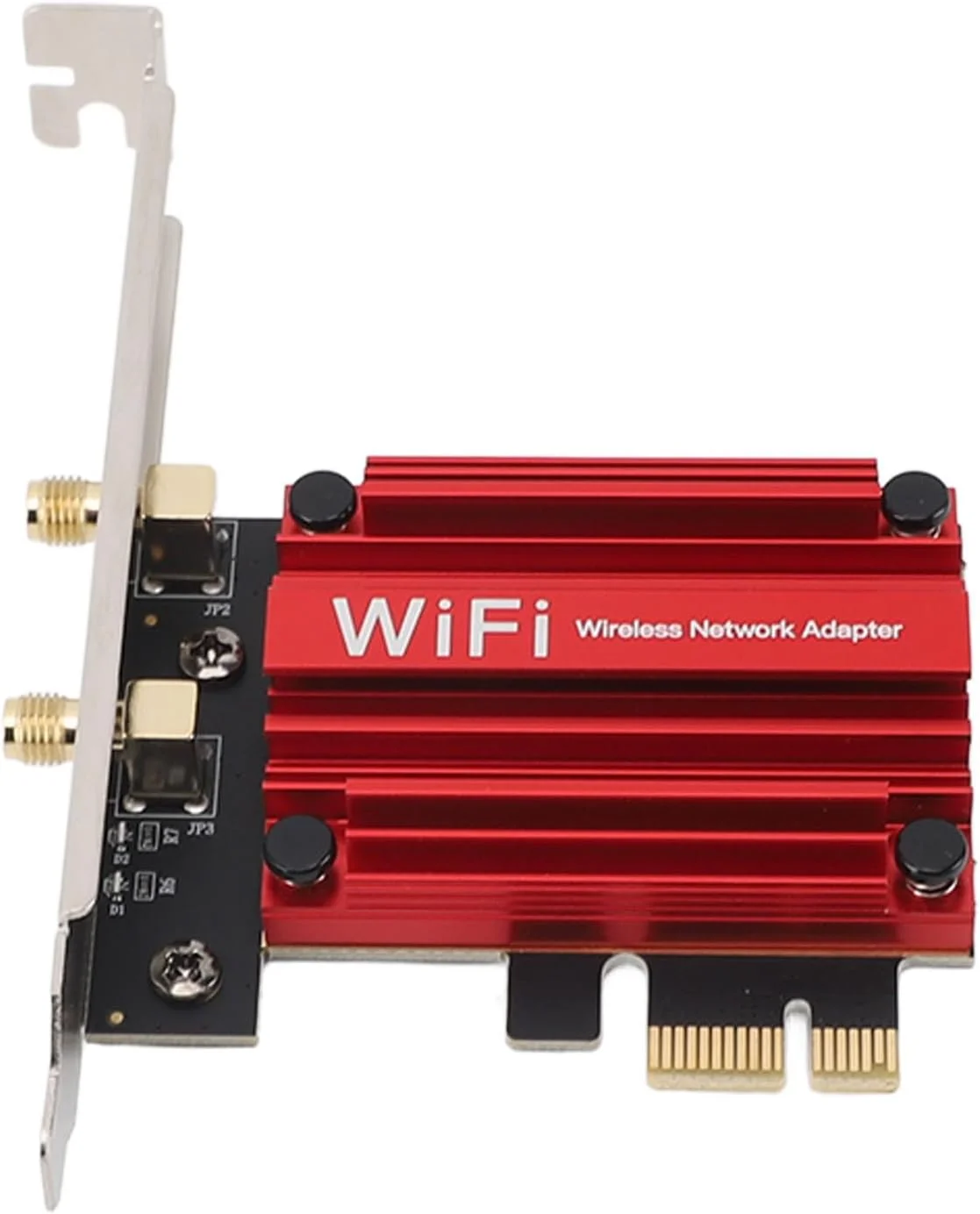 کارت PCIe، کارت سه بانده 6 با فرکانس 5.3 و رمزگذاری WPA3، مناسب برای 10 و 11، مدل Serounderretk2h4sb0