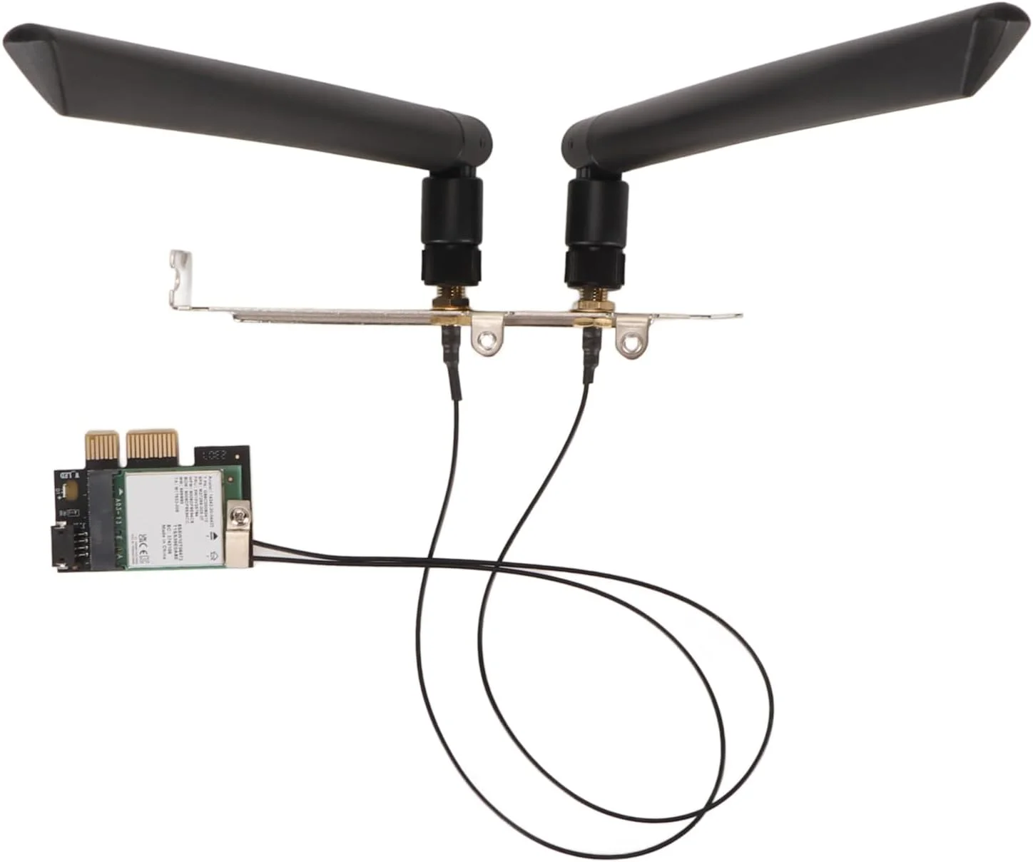 کارت شبکه وایرلس پرسرعت Wifi Ax210NGW با 5.2 برای سیستم های مختلف (آنتن جداشدنی)