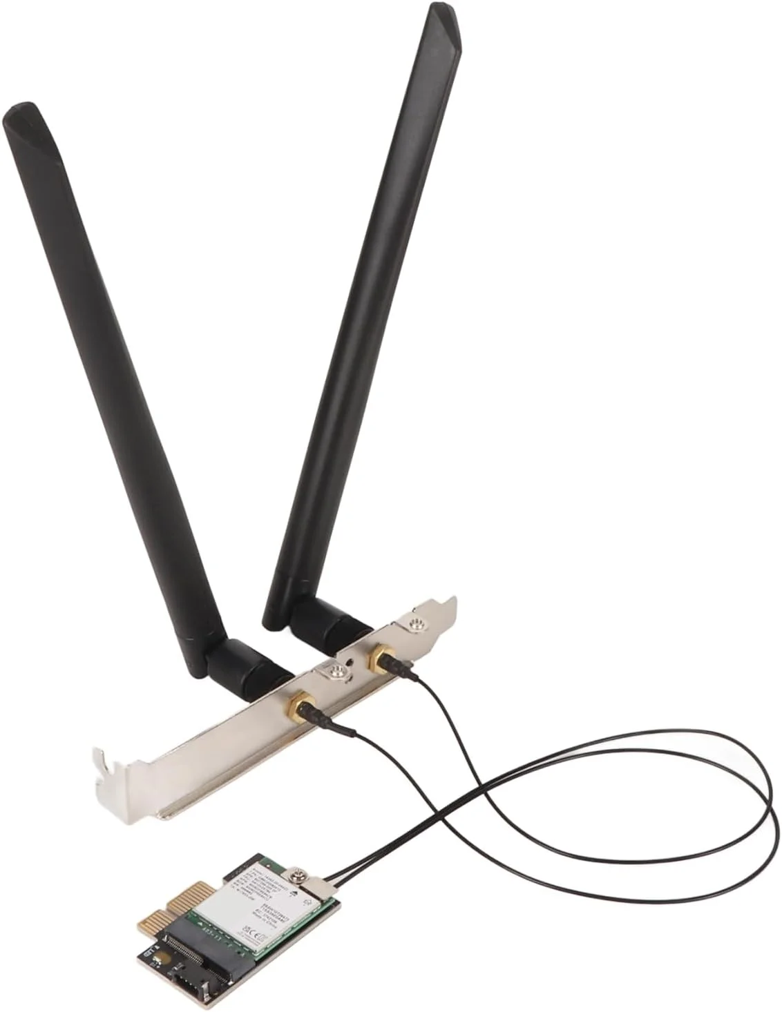 کارت شبکه وایرلس پرسرعت Wifi Ax210NGW با 5.2 برای سیستم های مختلف (آنتن جداشدنی)