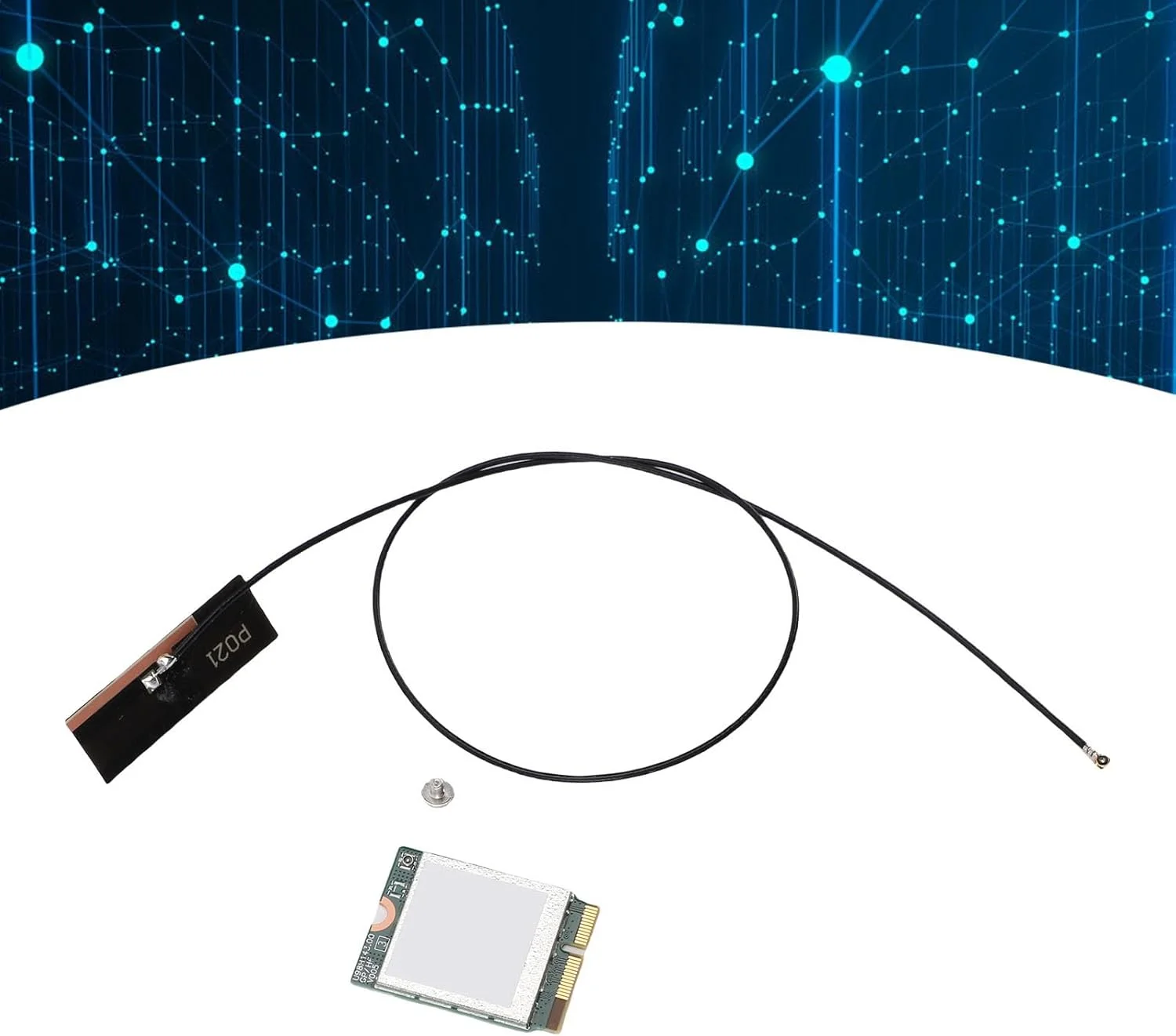 کارت شبکه وایرلس Sharainn WiFi 6E، آداپتور 3 بانده با عملکرد MU-MIMO و رمزگذاری WPA3 با سرعت 4200 مگابیت بر ثانیه برای کامپیوتر